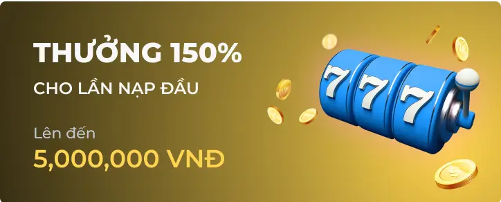 Hình ảnh quảng cáo thưởng 150% tại 99ok Ưu đãi thưởng 150% cho thành viên mới tại 99ok